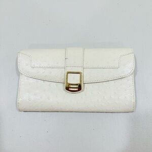 Rowallan Jewelry Case Organizer Travel Wallet Cream